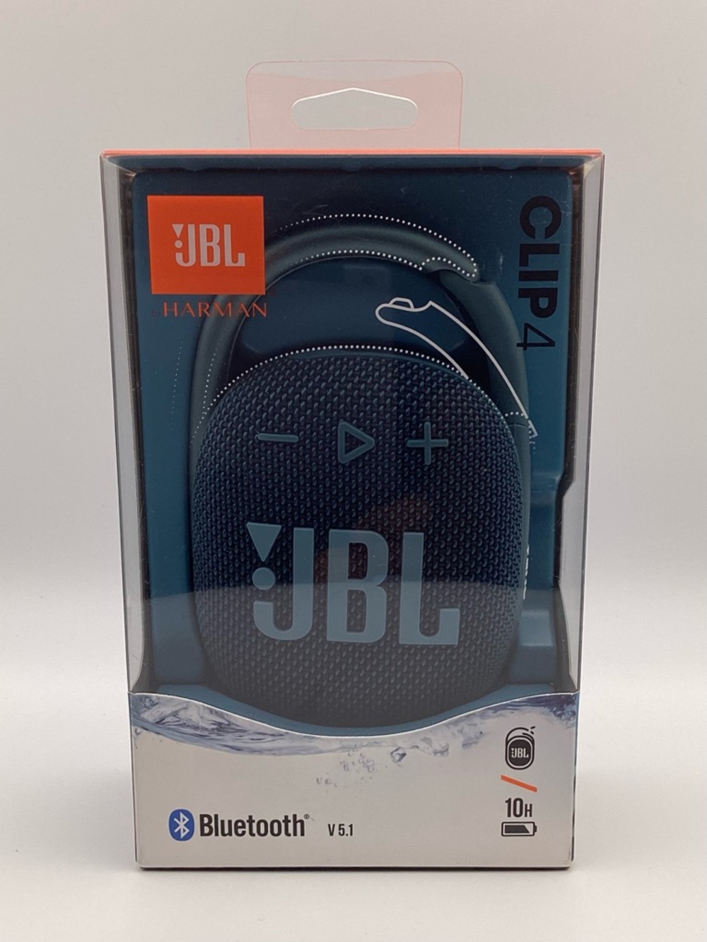 JBL Clip 4 Ultra Portable Waterproof Bluetooth Speaker - Blue